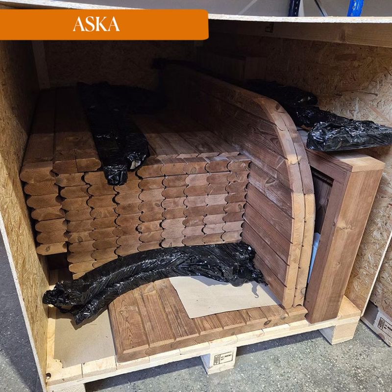 Badstubyggesett - Aska - Eldsmedjan