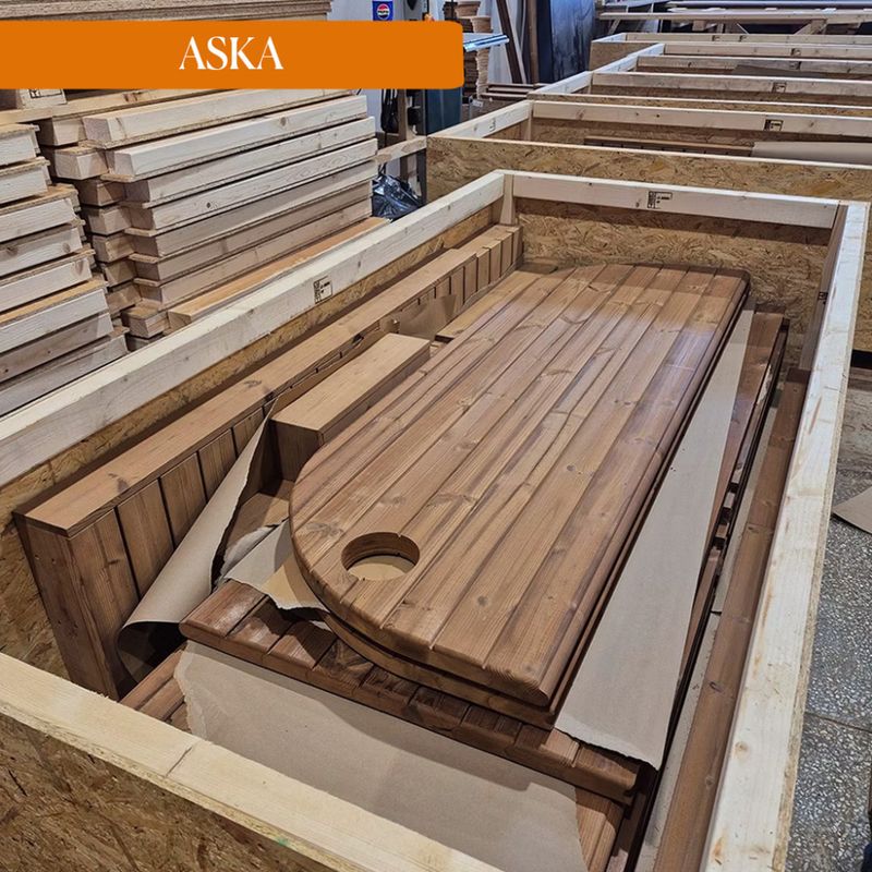 Badstubyggesett - Aska - Eldsmedjan