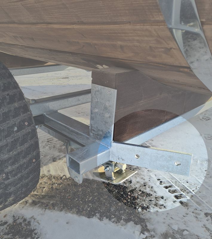 Badstue - Glød på tilhenger - Eldsmedjan