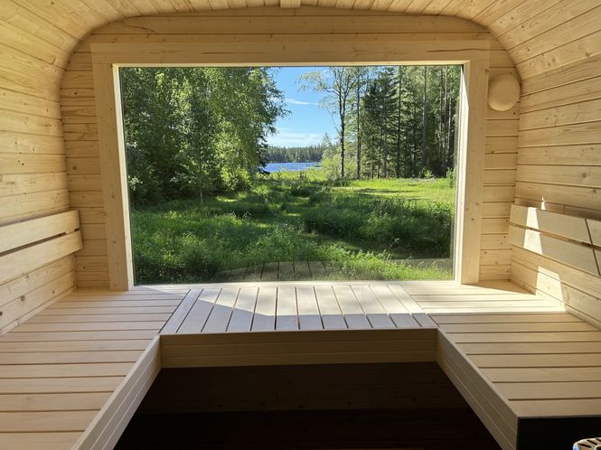 Hovedbilde Badstue - Glød på tilhenger - Eldsmedjan