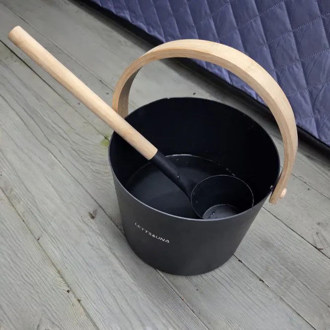 Hovedbilde Vannbøtte og øse Lettsauna